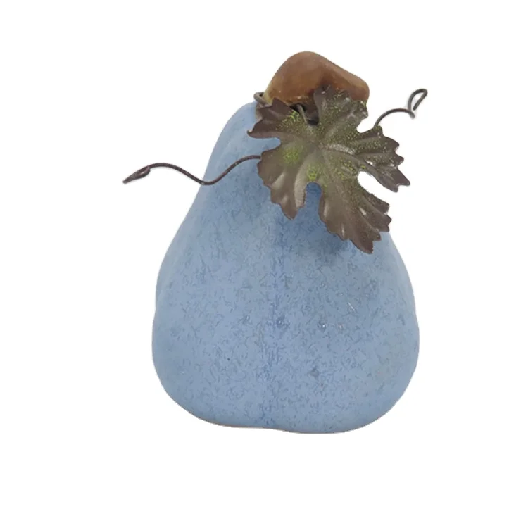 2022 Best Price Custom Popular Halloween Decoration Multi Color Ceramic Pumpkin With LED Light