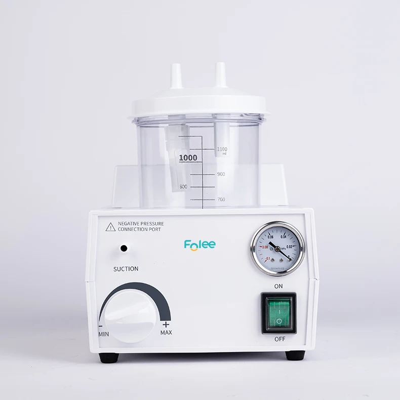 Electric Portable Medical Vacuum Single Bottle Suction Apparatus Phlegm Suction Machine Abortion Suction Equipment