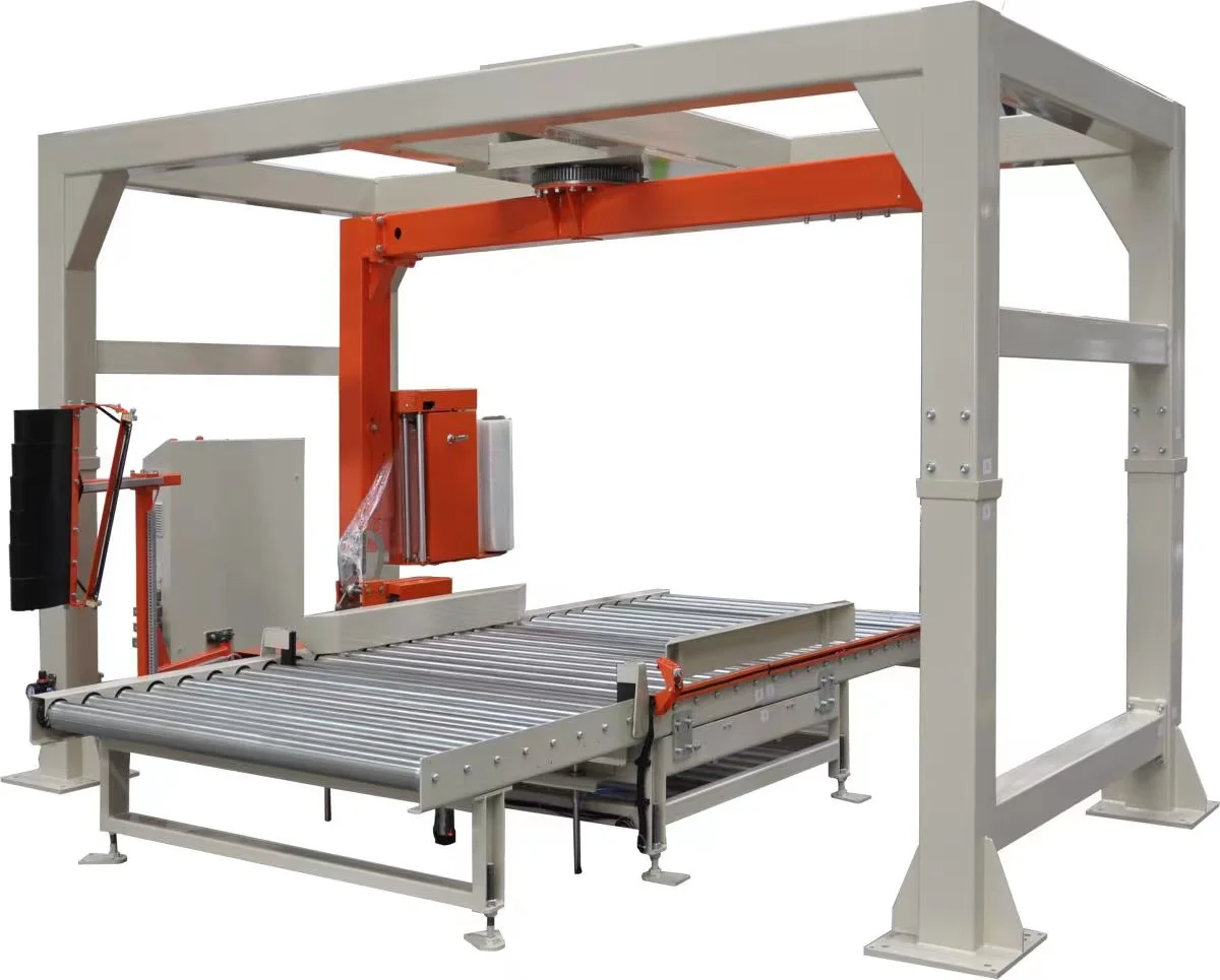 Smart Warp Fully Automatic Rotary Arm Stretch Film Wrapping Machine KN402