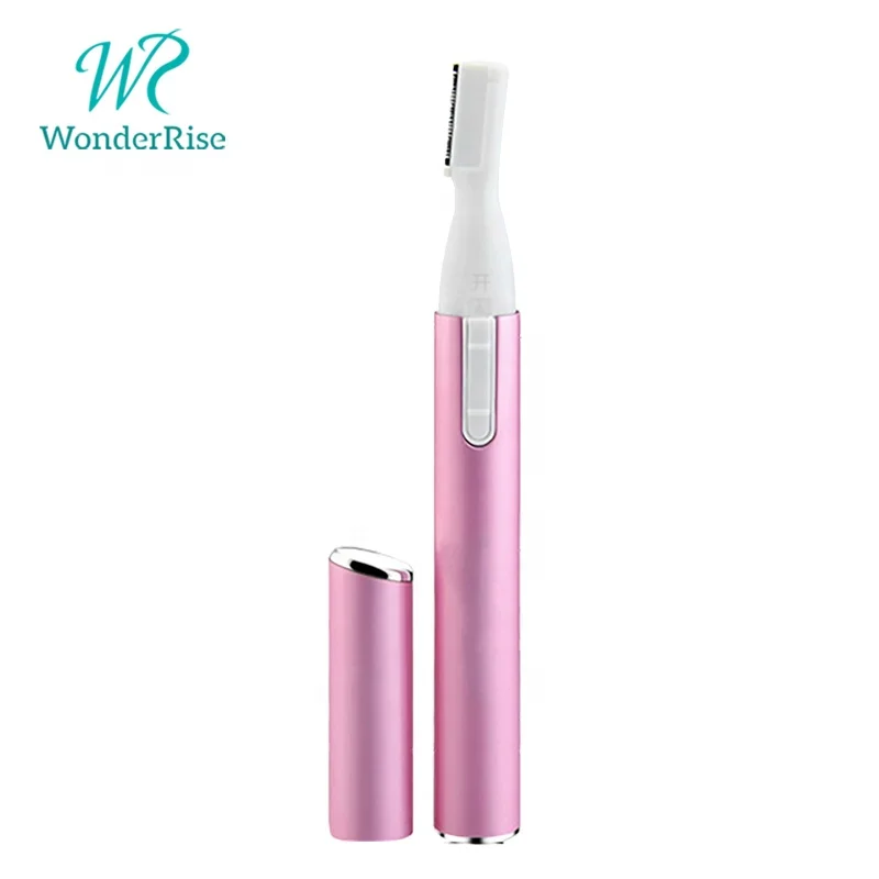 Portable Painless Battery Operated Eyebrow Hair Remover Epilator Electric Eyebrow Trimmer Eyebrow Razor