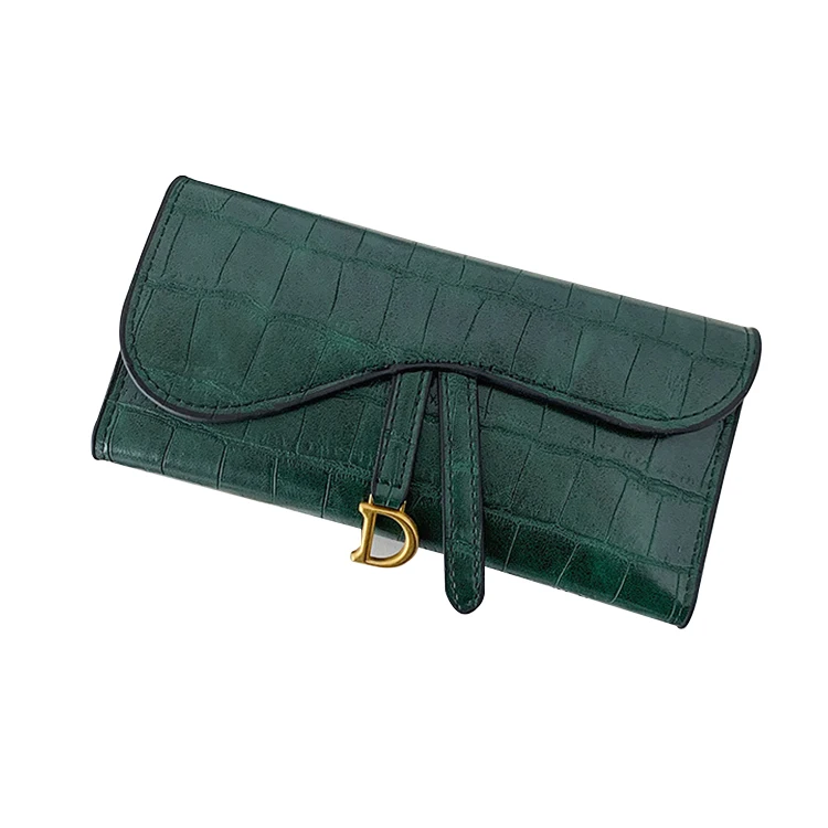 Custom Men Designer Luxury Metal Card Holder Smart Leather Key Wallet For Women Fashionable