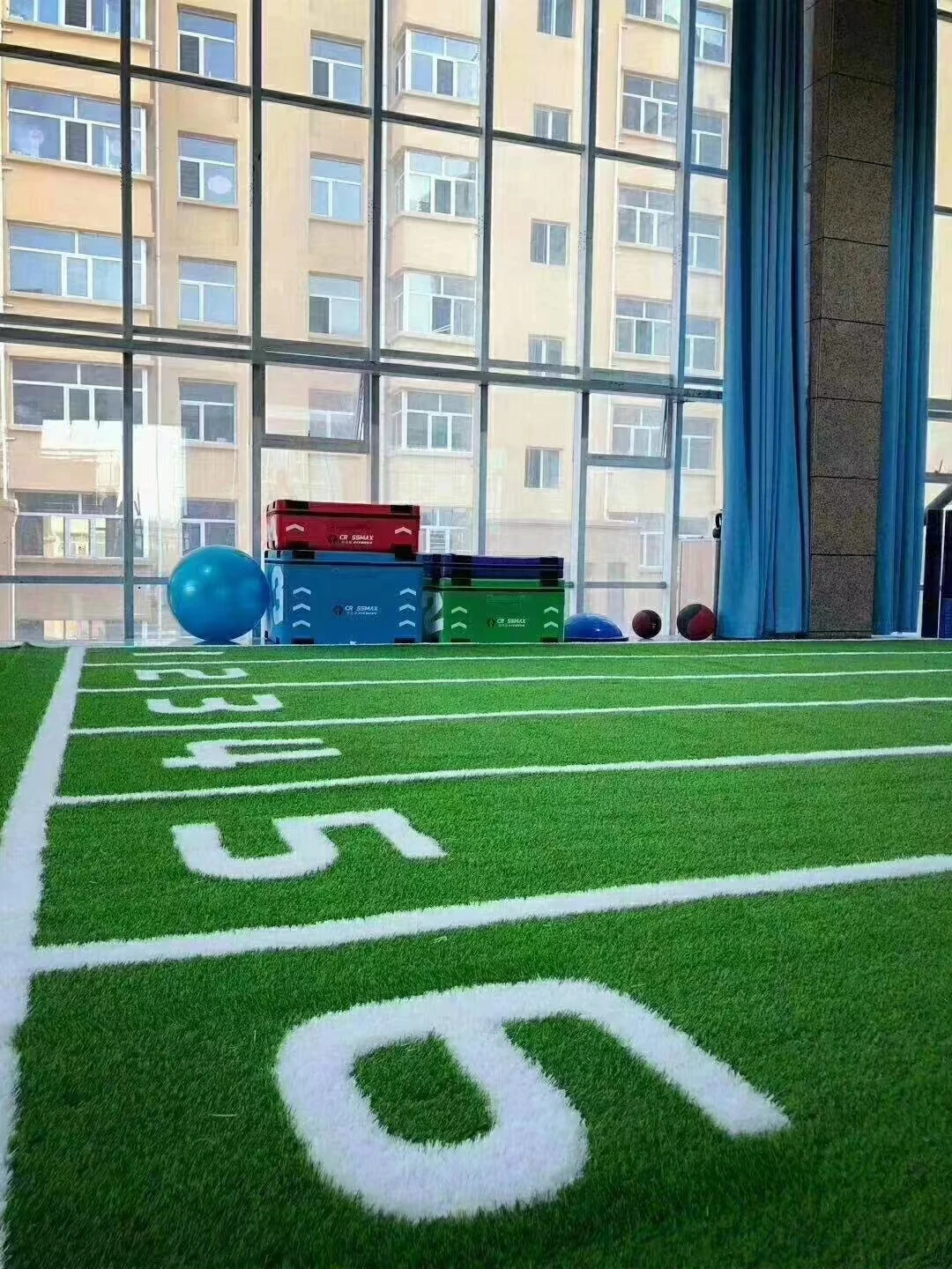 2024 Chinese best selling natural long landscape fake turf synthetic lawn artificial grass carpet roll artificial grass