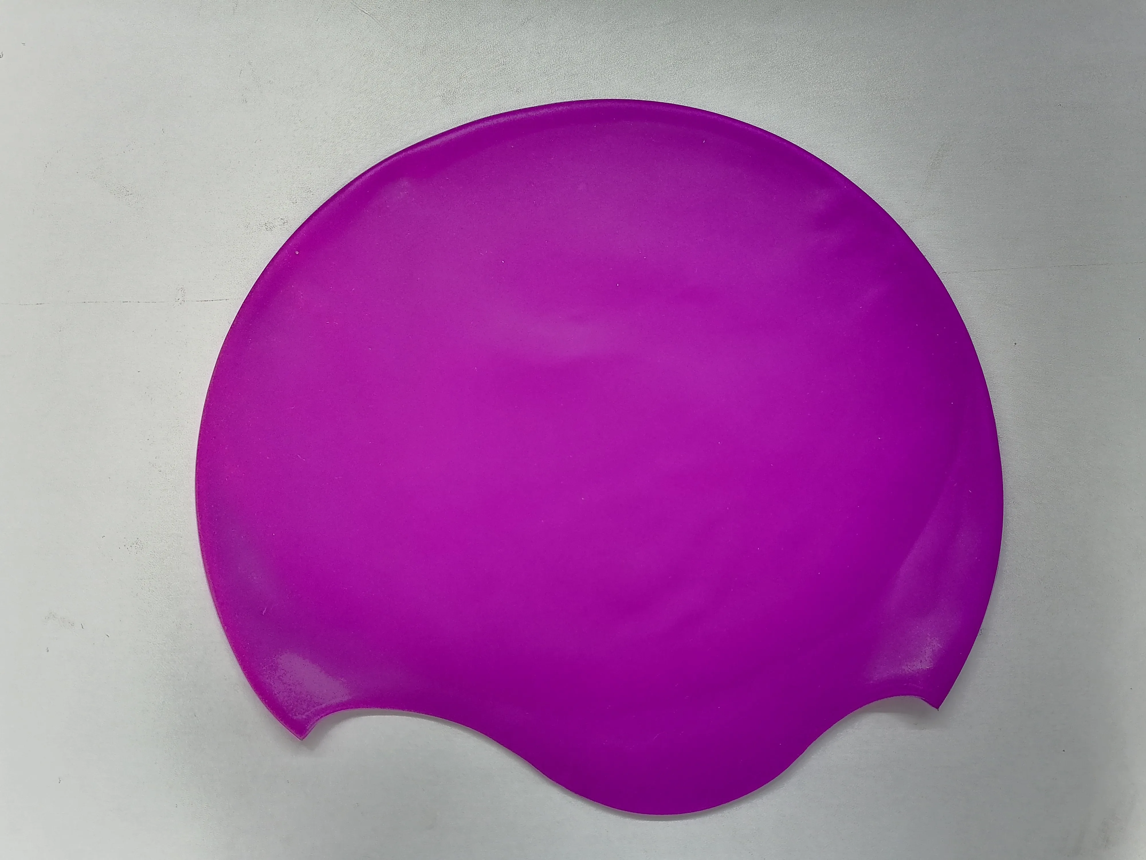 Durable Silicone Swimming Hat with Ear Protection Unisex Adults Bath Swimming Caps Extra Large Swim Cap