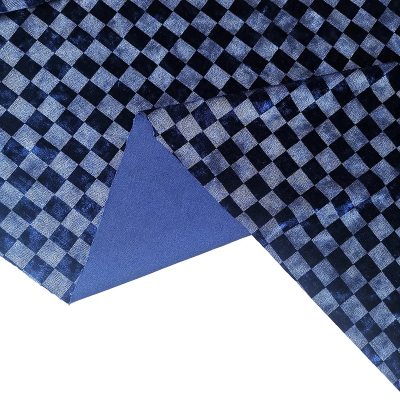 ICE VELVET FABRIC KS VELVET WARP KNITTING KOREAN STRETCH FOIL PRINT CRUSH VELVET KOREA POLYESTER  SPANDEX FOR LUXURY DRESS INDIA