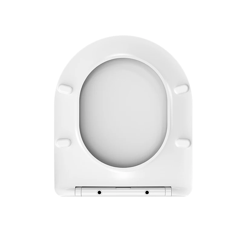 Factory Price D Shape Homely Cover White Quick Release Toilet Seat UF Quick Soft Close Toilet Seat Cover