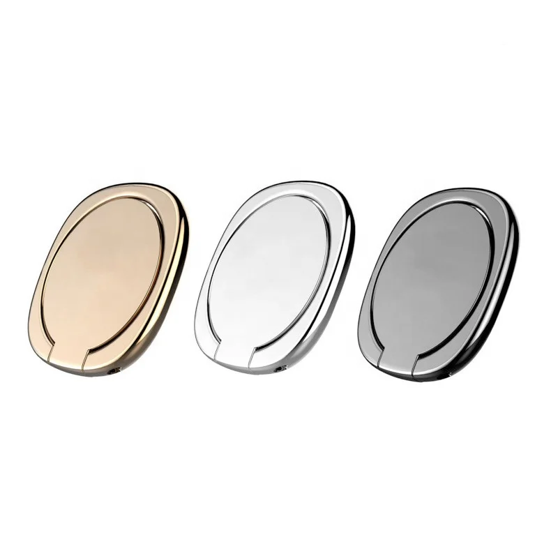 Mobile Accessory 360 Rotating Metal Middle Finger Grip Ring Phone Holder For Cell Phone