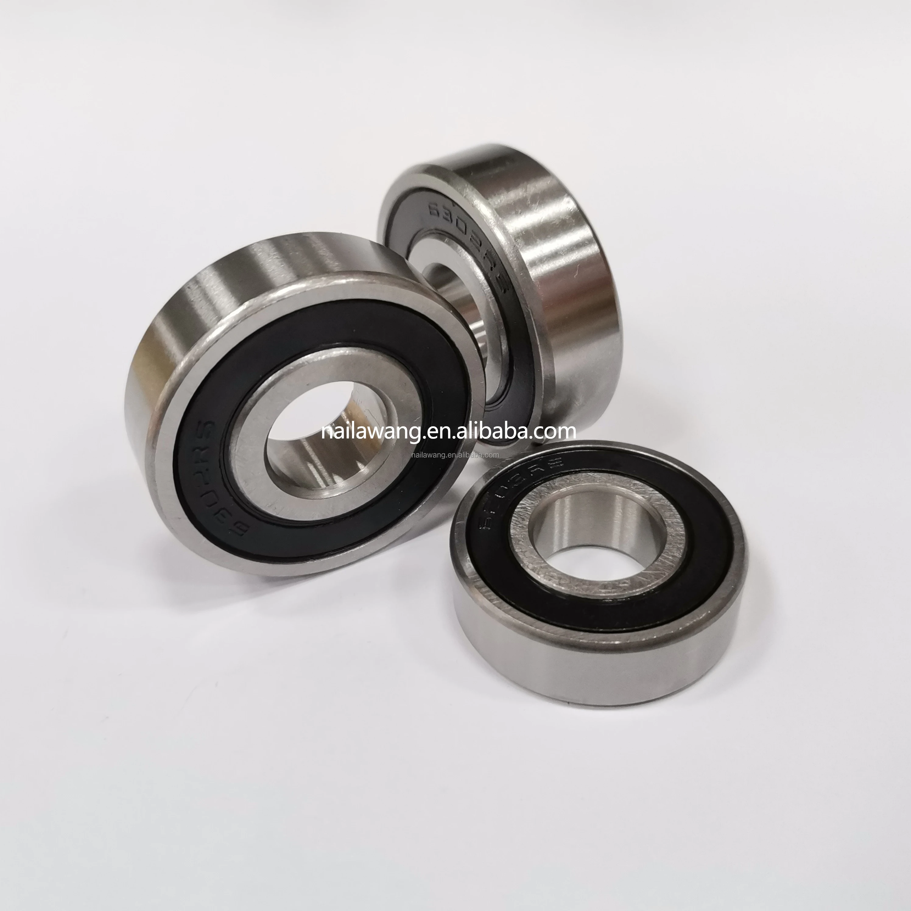 Standard Size Double Rubber Seals Miniature Deep Groove Ball Bearings 17mm X 40mm X 12mm 6203-2rs bearing