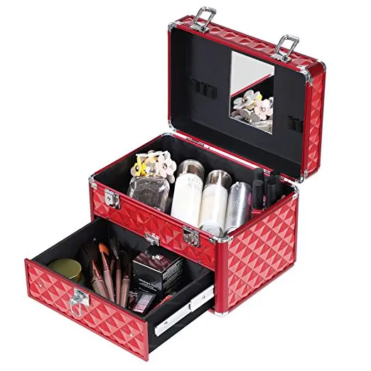Professional Makeup Brush Bag 3 Layers Cosmetic Artist Organizer Kit