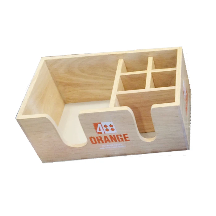 wood tissue box