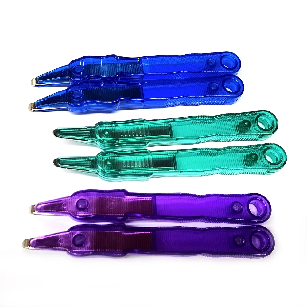 Hot sale factory price plastic colorful tool staples remover for school office