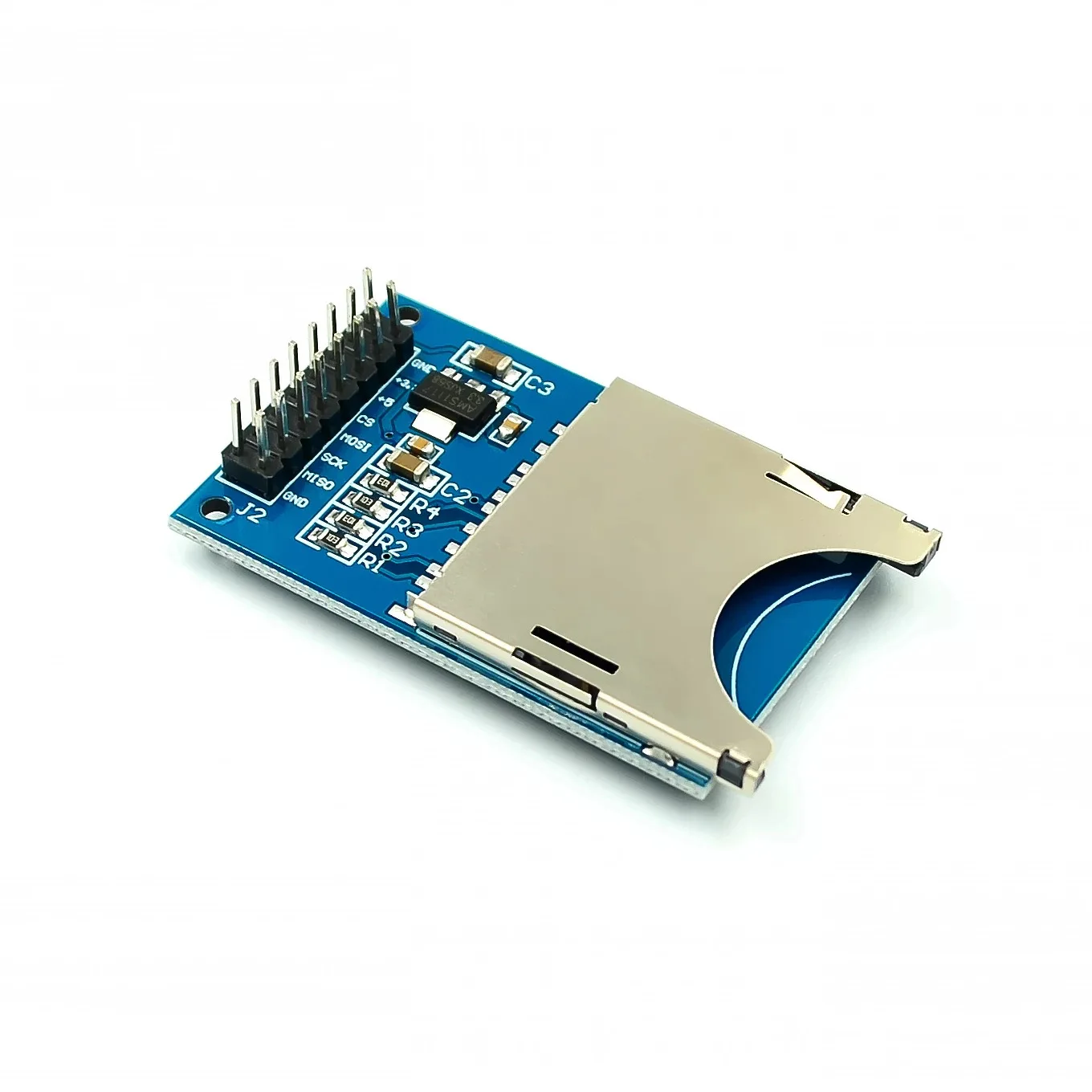 SD card read and write module Microcontroller SD SPI interface SD card socket