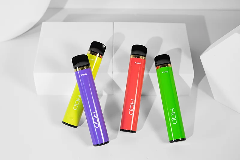 2021 Best Vape Wholesale 2000pfs HQD KING Vape Cartridges Device