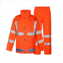 CE Certificated High Visibility Traffic Jacket Reflective Safety Jackets Wholesale Style Security Construction jacket set