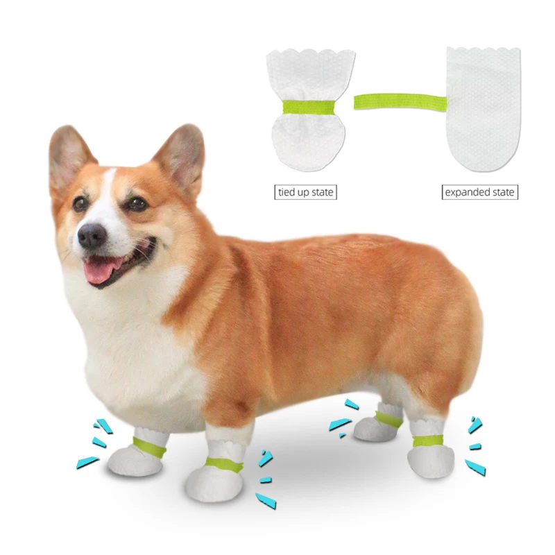 Dog Boots Waterproof Shoe Dog Shoes Protective Anti dirty Boots