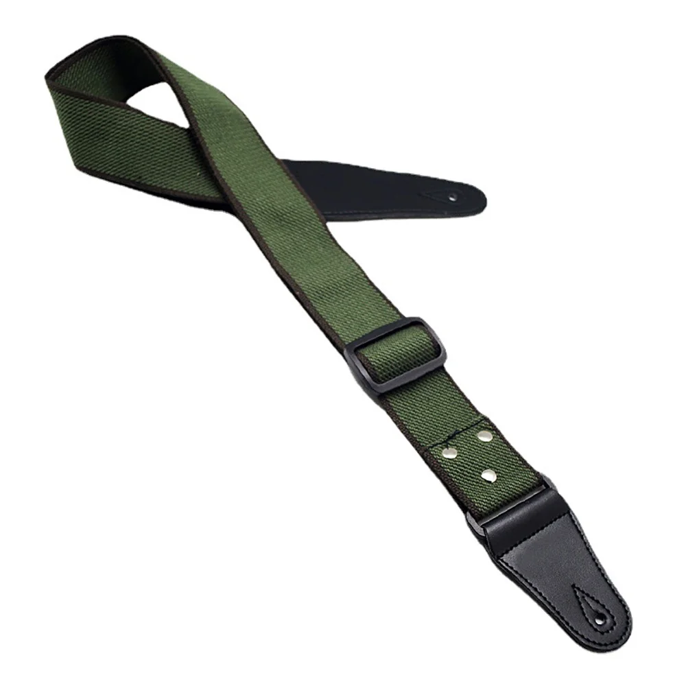 Оптовая продажа полиэфирные хлопковые народные песни гитарные ремешки утолщенная дизайнерская лента для струнных инструментов аксессуары