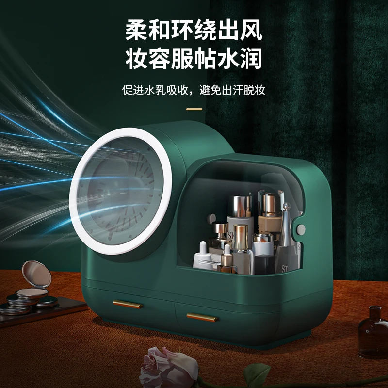 Wholesale cosmetics beauty ltem organizer makeup cosmetic storage box with drawer