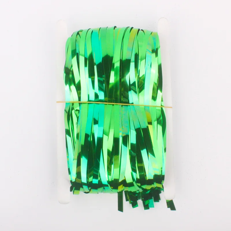 Лидер продаж 2021, занавески с бахромой из металлической фольги для рождественской вечеринки, свадьбы