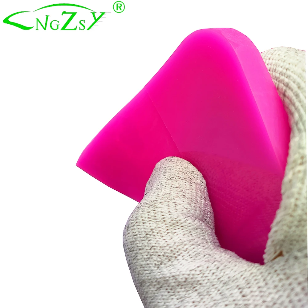 12cm Soft PPF Scraper Squeegee Vinyl Wrapping Carbon Fiber Film Sticker Pasting Tool Car Wrap Window Tint Cleaning Tool B72