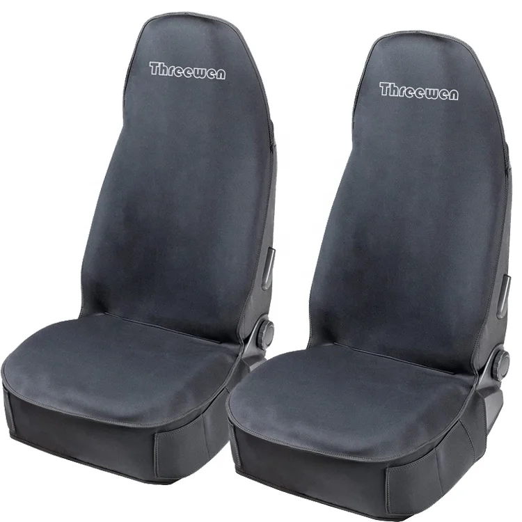 Factory Wholesale Universal fit Waterproof Thermal neoprene seat cover with tool pocket Neoprene seat covers for Car seat