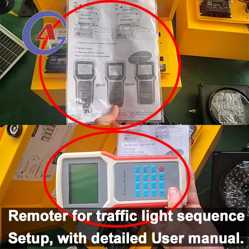 solar mobile traffic signal led portable traffic light