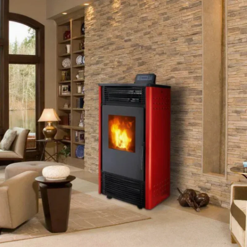 Heating Stove Automatic Intelligent Heat Oven Family Type Biomass Pellet Heating Furnace