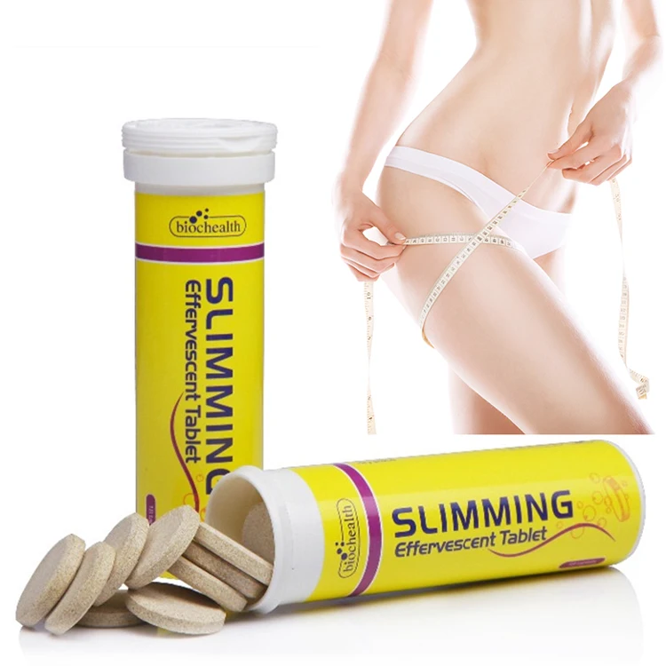 Natural Supplement Beauty Product to Reduce Weight Slimming Effervescent Tablet