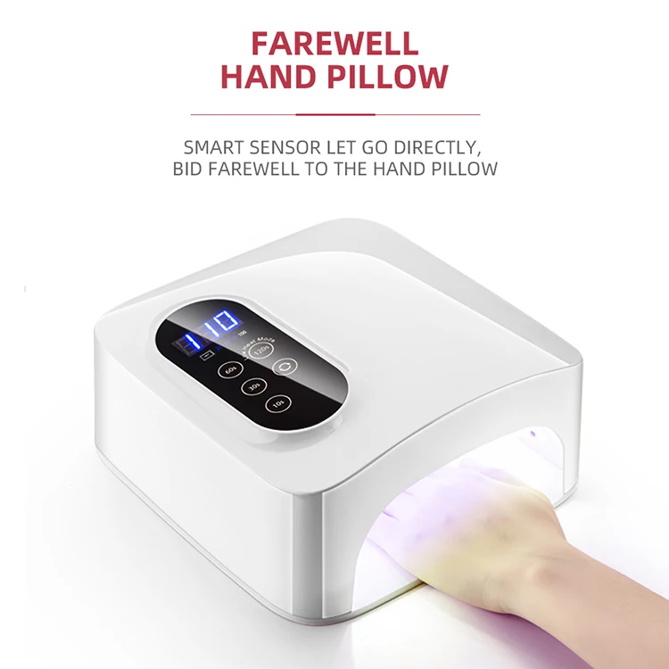 UV LED Nail Lamp Cordless Nail Dryer for Gel Nails Smart Rechargeable Professional Gel Manicure Tools  Girls DIY Salon