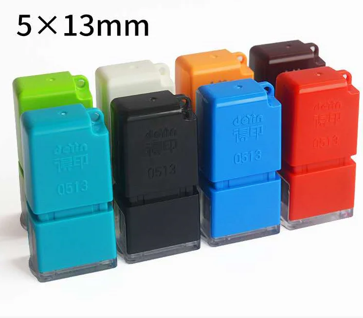 5*13mm deyin trodat flash stamp with hole keychain