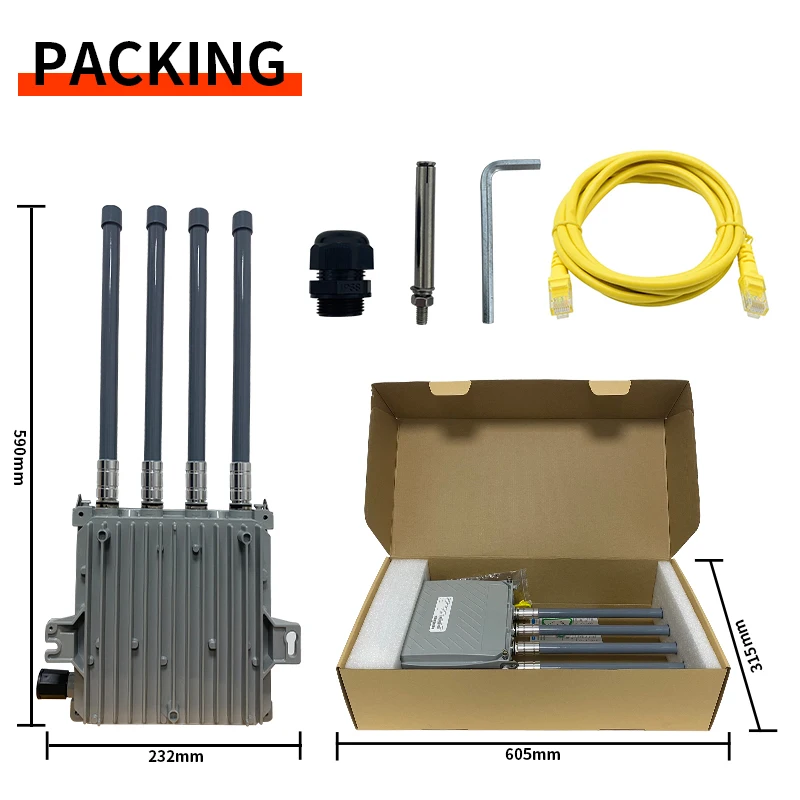 ZBT Outdoor lte 4g 5g 3000Mbps wifi6 wifi router wireless network devices support 5g modem x65 with sim card slot