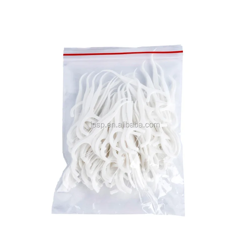 Цена со скидкой на заказ OEM Эко зубная нить зубов, множество цветов на выбор, уход за полостью рта 50 шт./кор. зубная нить