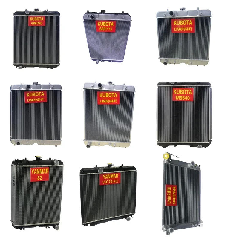 TC422-16002 L3608 3608 assy radiator tractor kubota water radiator