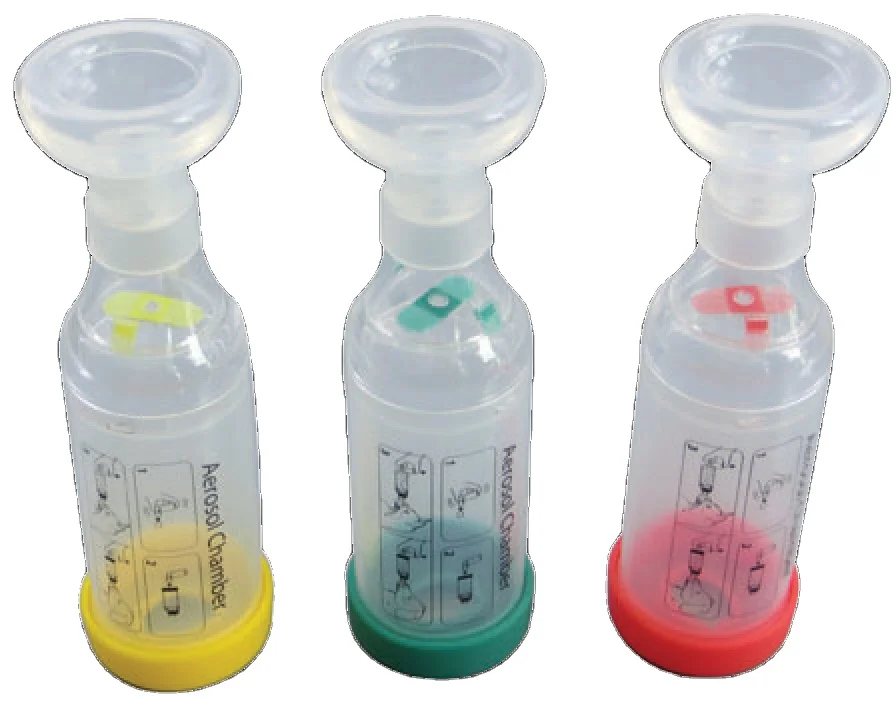 100% medical silicone animal MDI asthma medication pet asthma spacer inhaler