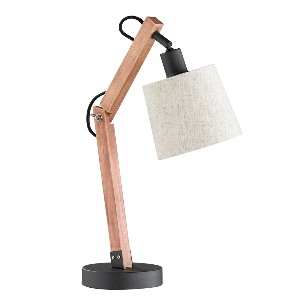 
EEA Amazon Lampes De Hotel Bedside Modern Nordic Bed Side Wood Table Lamps & Reading Lamps 