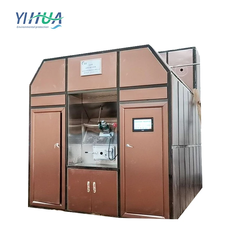 Smoke Free Human Cremation Furnace Machine Human Body Incinerator