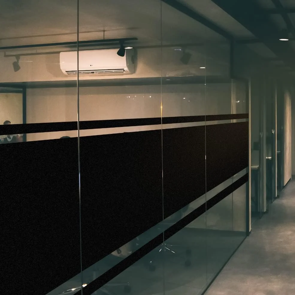 White Blackout Window Film 100% Light Blocking Film Room Darkening Window Cover for Privacy Day Sleep Sun Blocking