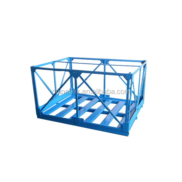 Складные логистические железные поддоны для хранения, поддоны с металлической рамой для продажи