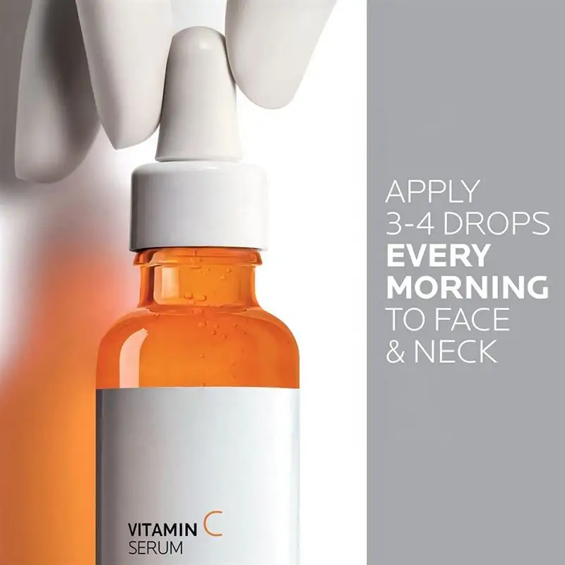 Private Label High Dose Quality Serum with Hyaluronic Acid Vitamin C Retinol AHA B3 B5 Glycolic Acid for Lightening Spot Removal