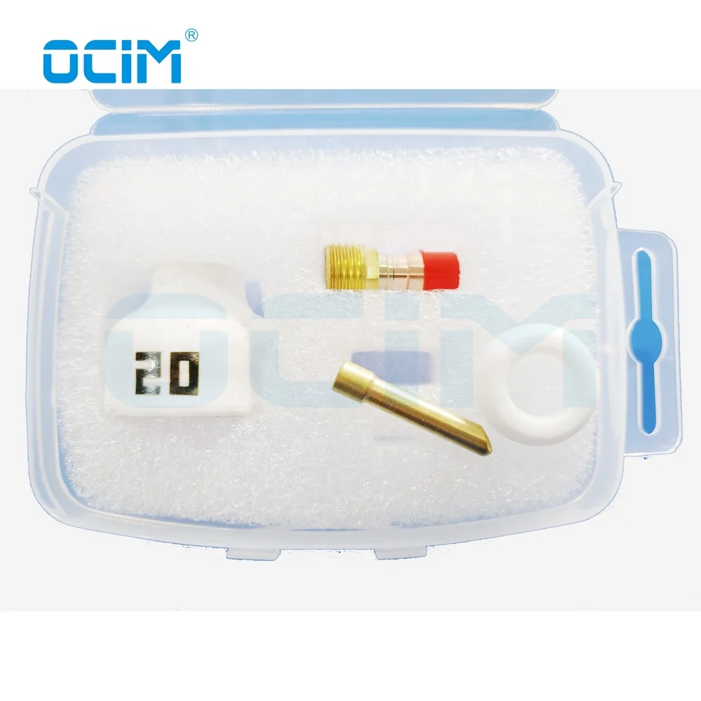 Белый керамический комплект насадки из глинозема для сварочного пистолета Tig