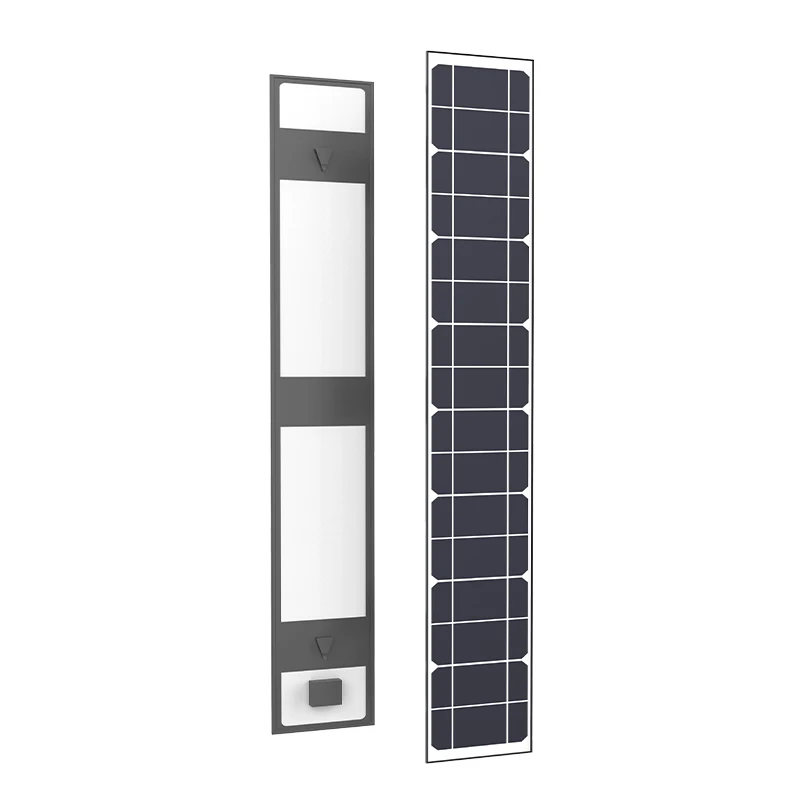 KLR hard mono crystalline silicon easy installation design flat rectangular shape solar panel for outdoor solar street light