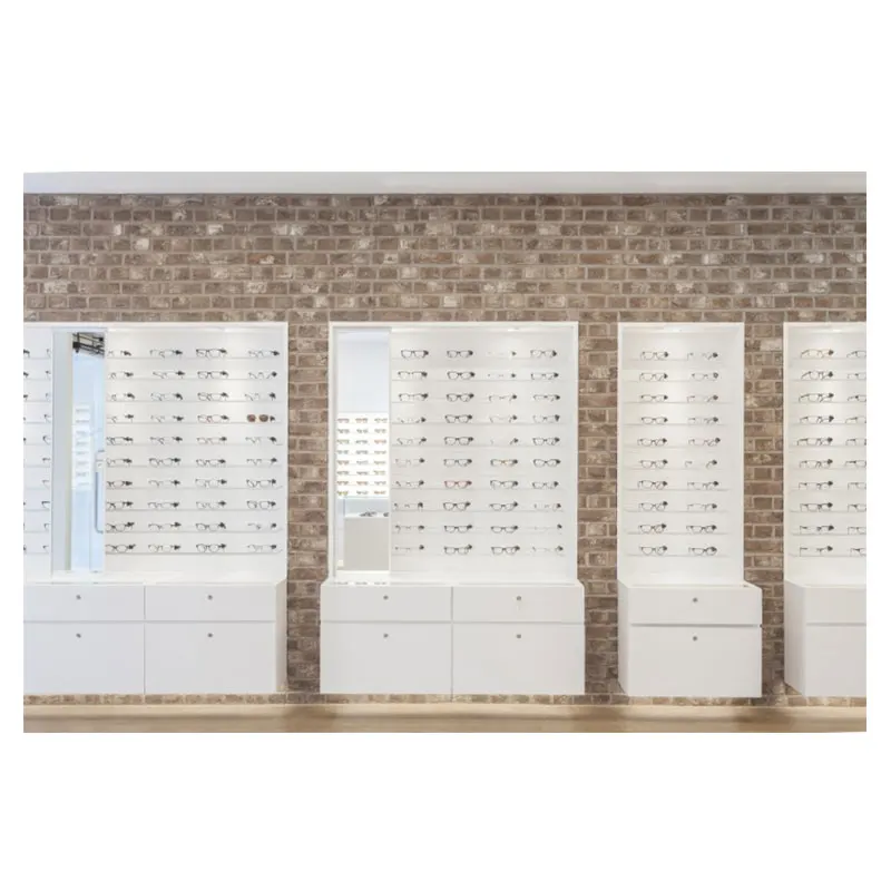 Лучший оптический дизайн современный дисплей для очков витрина Настольный глаз