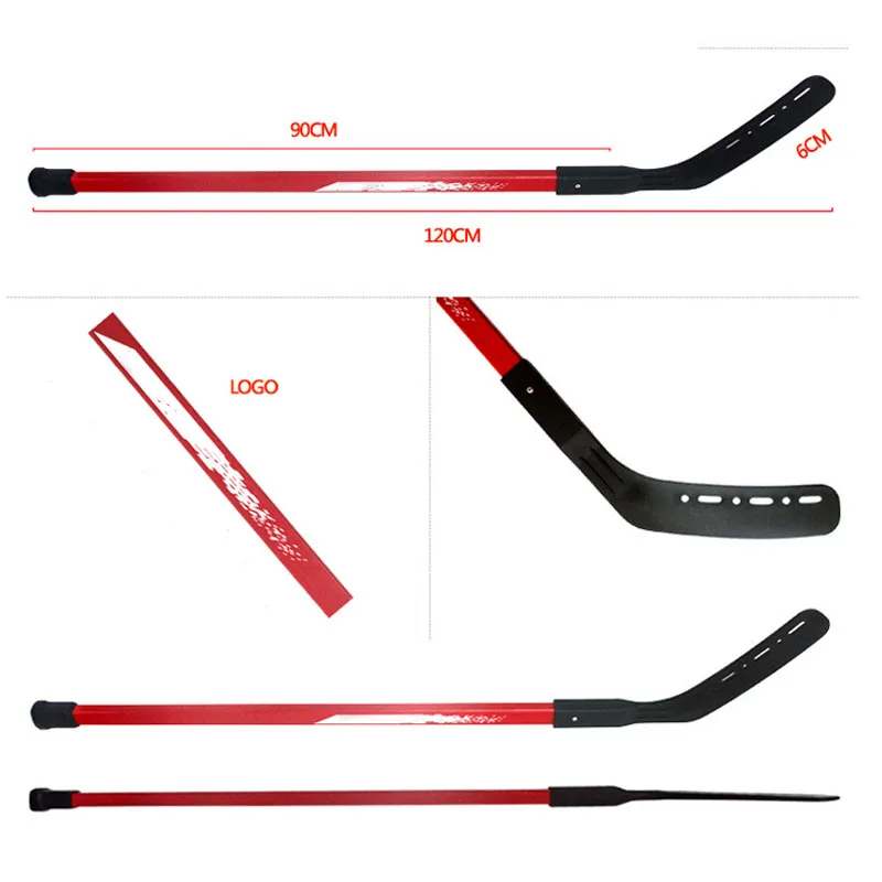 high quality custom bulk indoor ice mini composite wooden hockey stick