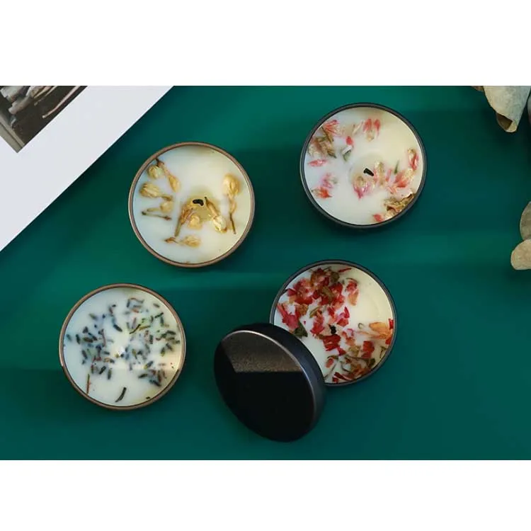 2020 luxury house glass jars scented candle smokeless soy candle wholesale