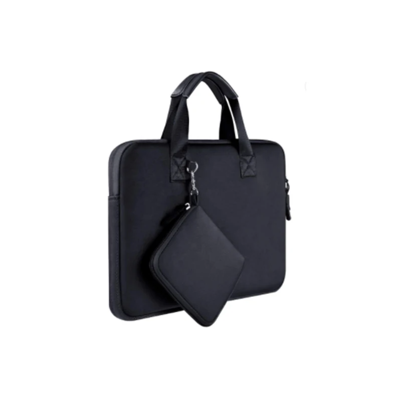 High quality waterproof 15.6 inch small bag and for MacBook Air Pro 13 inch-16 inch stretch Polyester laptop bag with handle