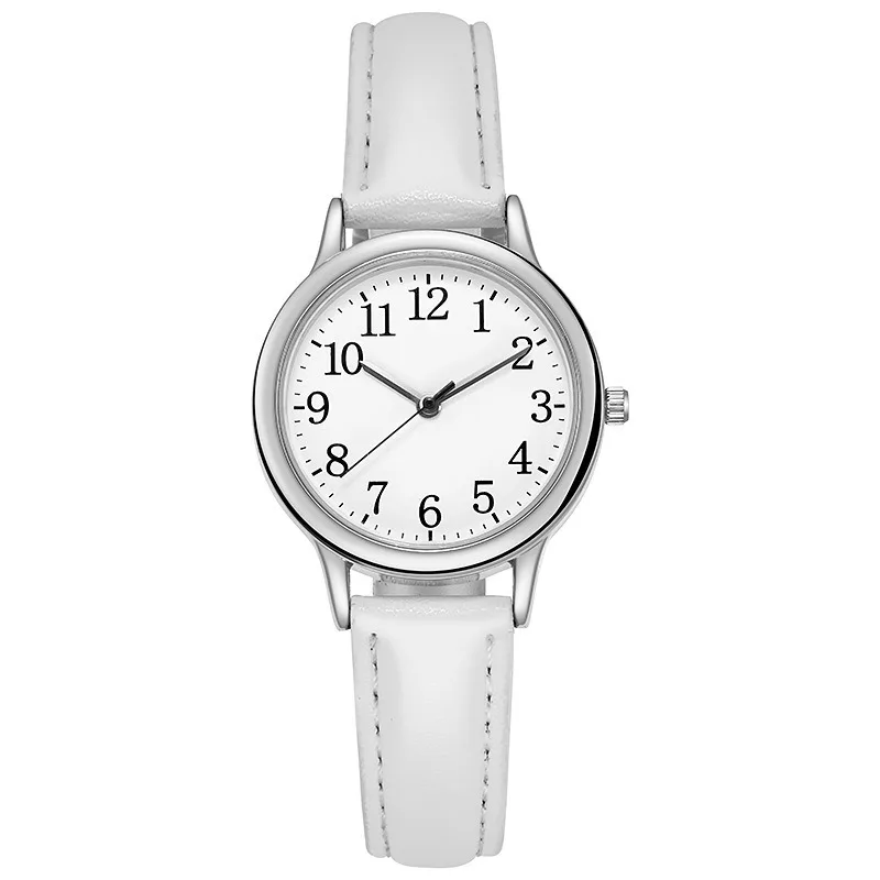 Arabic numbers dial minimalist case good price battery SR626SW japan and singapore movement quartz watches for women