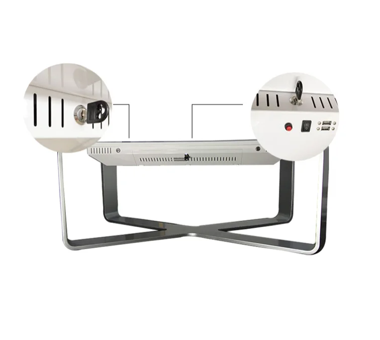 Tempered Glass Table Stand Touch Screen Horizontal Touch One Machine Touch Table