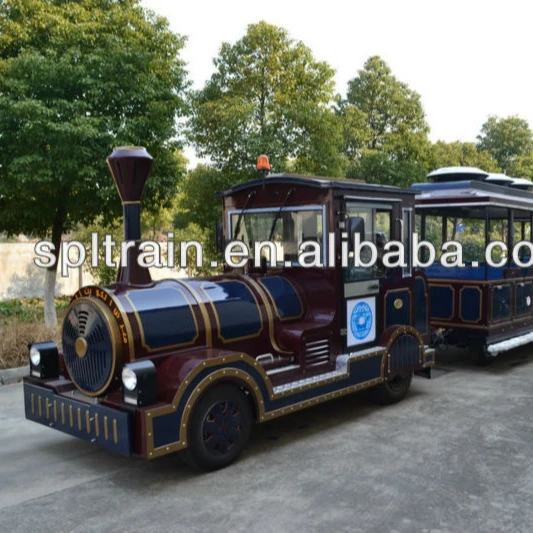 
Outdoor Children Kiddies Kids Diesel Sightseeing Tourist Mini Outdoor Amusement Park Trackless Road Train For Sale 