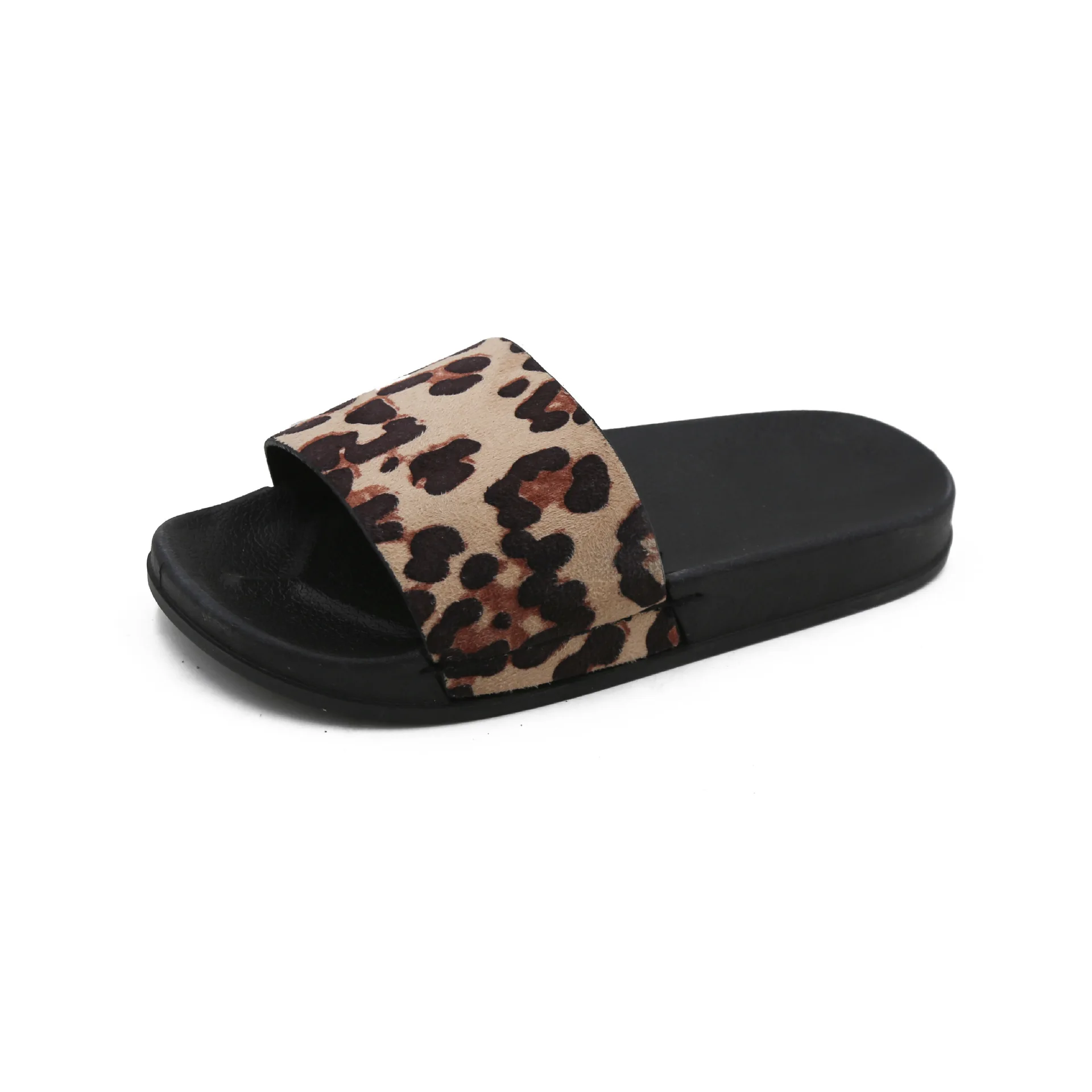 
wholesale Korean summer slippers for women stylish leopard women slippers flat sandals 