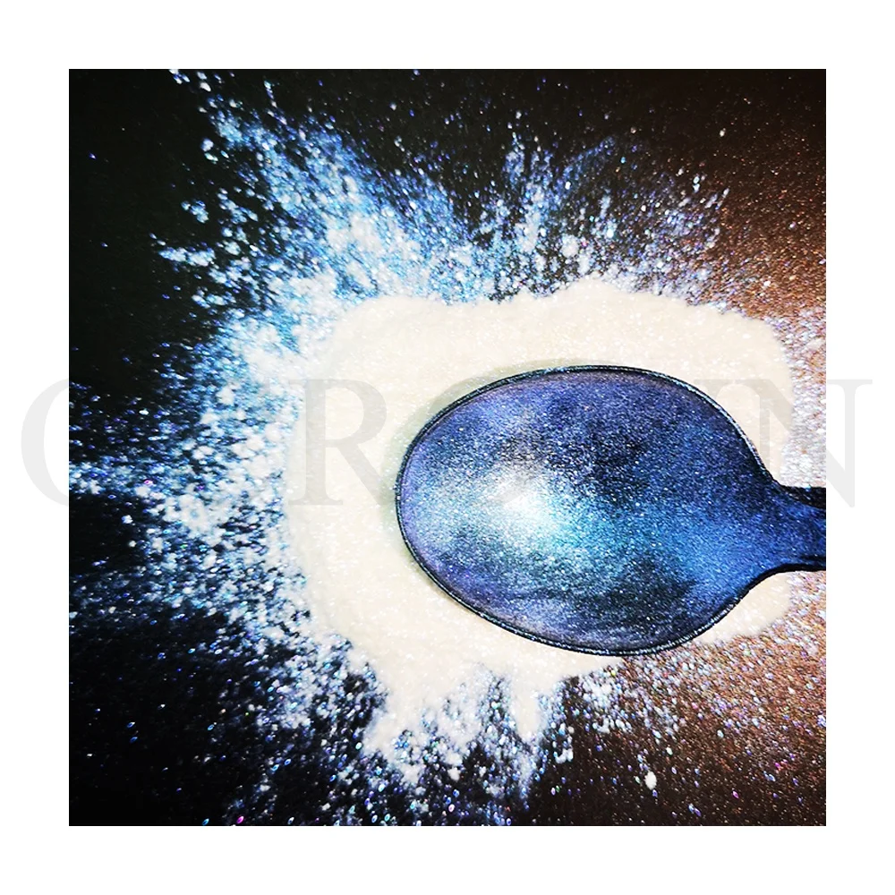 Interference Blue Car Paint Pigment Epoxy Resin Pearl Pigment Powder Mica Pigment Powder