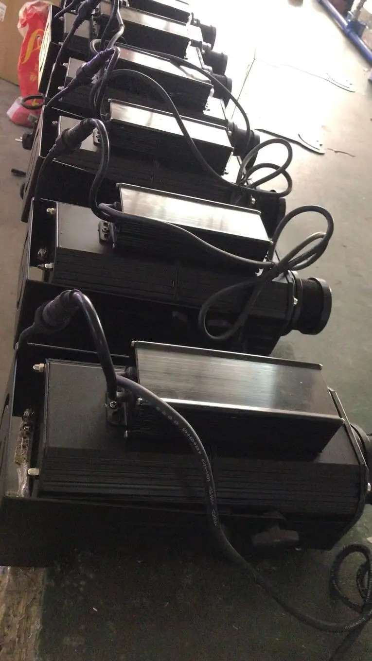 100W led waterproof gobo projector customize outdoor logo projector light