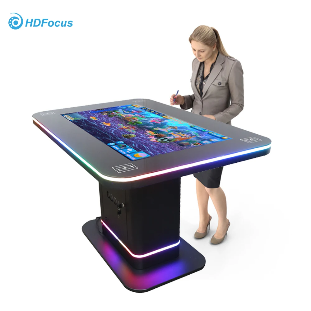 43-Inch Android LCD Touch Screen Multi Table for Interactive Advertising Games